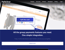 Tablet Screenshot of paybygroup.com